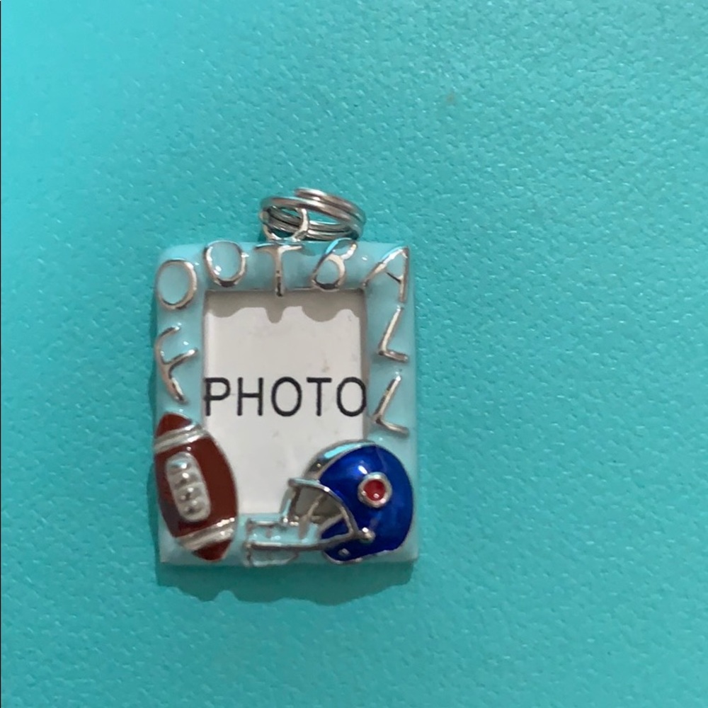 Football photo charm